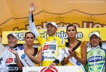 Le podium du 65�me Tour de Pologne: Bak, Voigt, Pellizotti